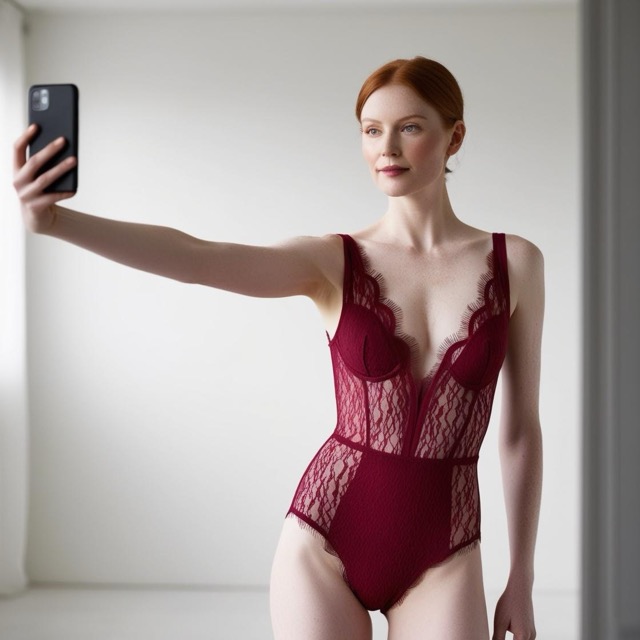 Donna Che Si Fotografa