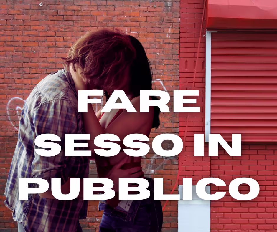 Fare Sesso In Pubblico