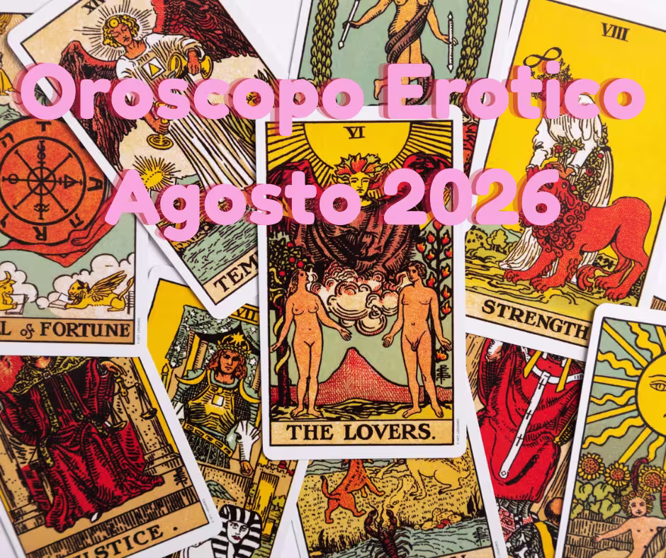 oroscopo erotico agosto 2026
