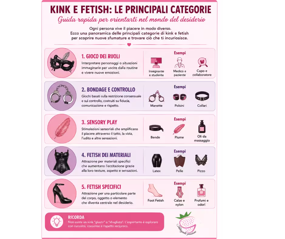 infografica kink vs fetish